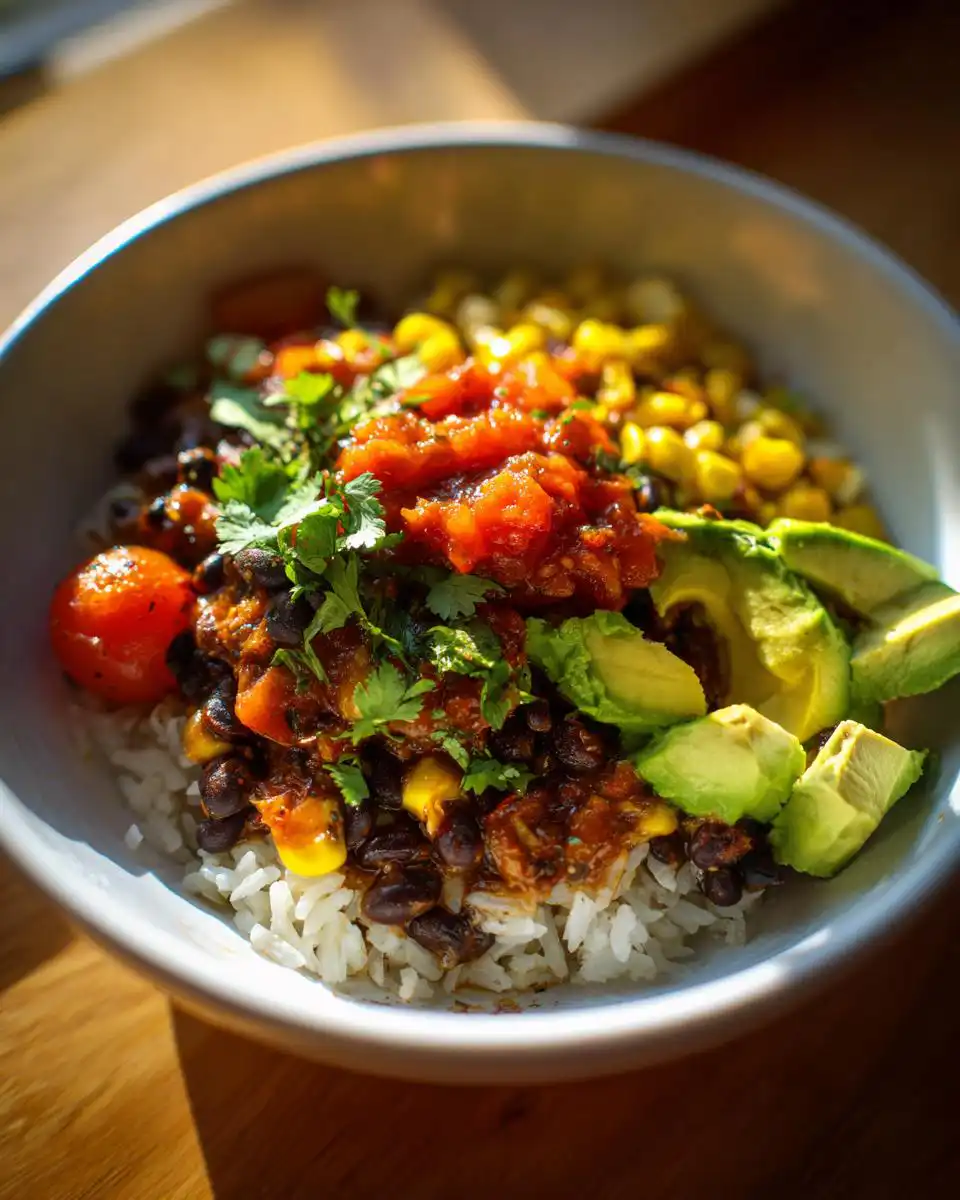 Vegan Burrito Bowls - detail 1