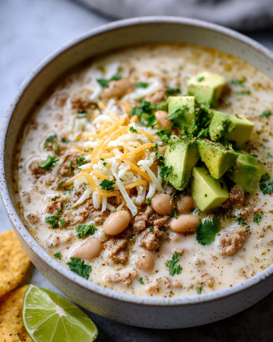 White Turkey Chili - detail 1