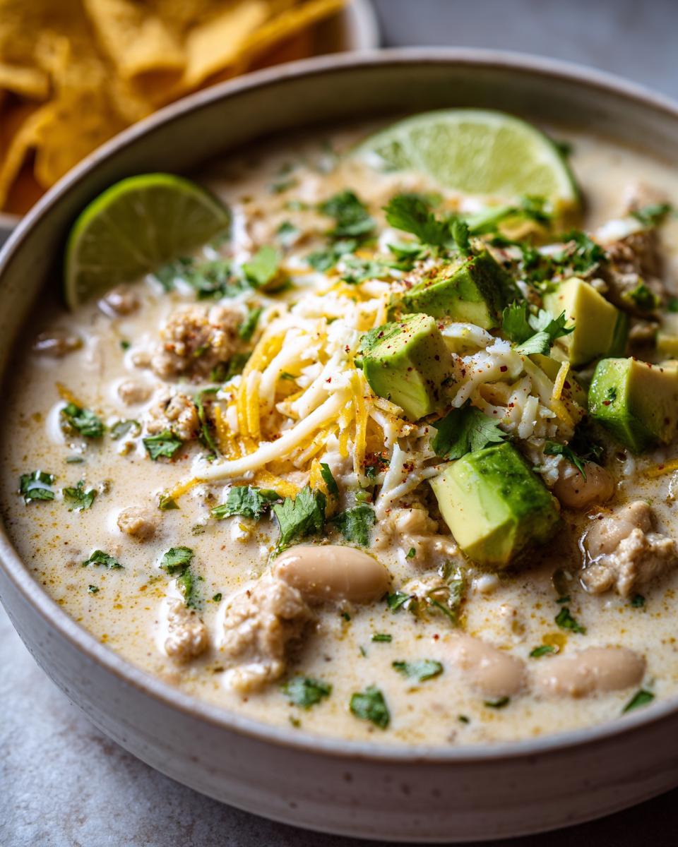 White Turkey Chili - detail 2