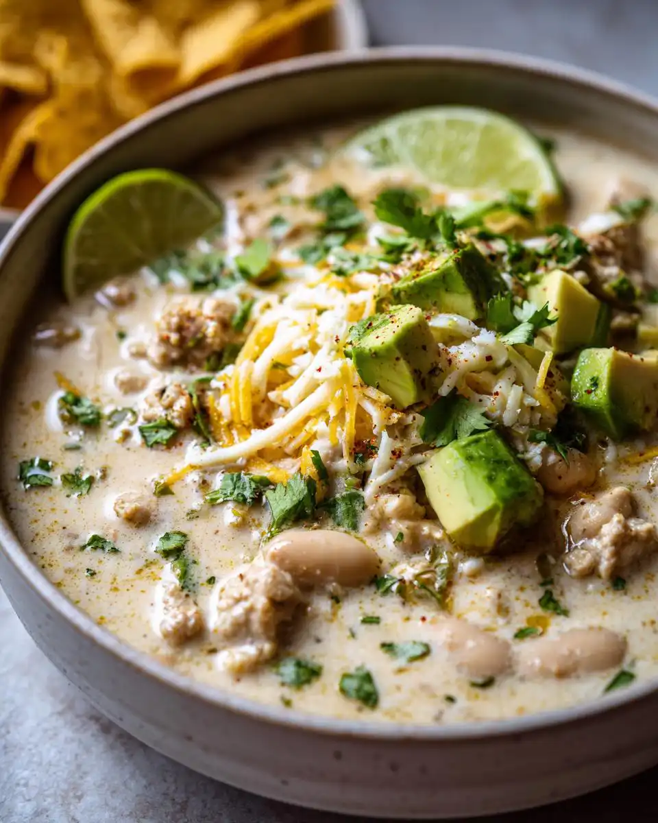 White Turkey Chili - detail 2