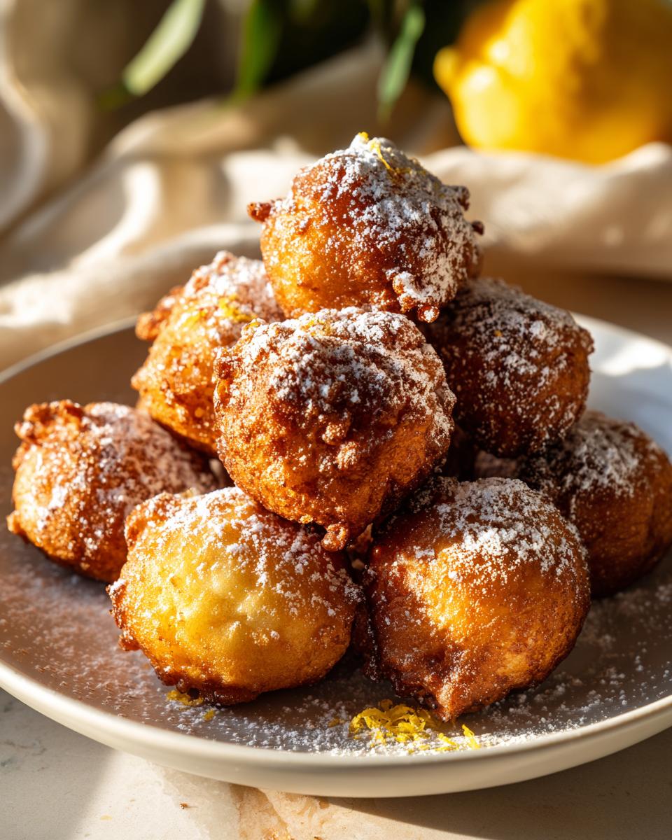 Yogurt Fritters - detail 1