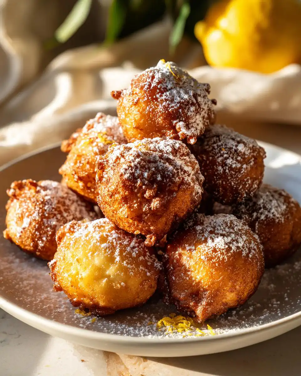 Yogurt Fritters - detail 1