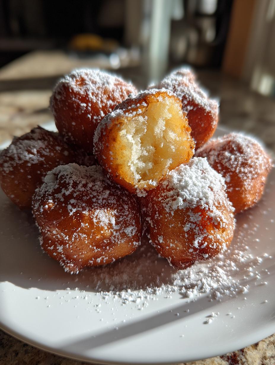 Yogurt Fritters - detail 2