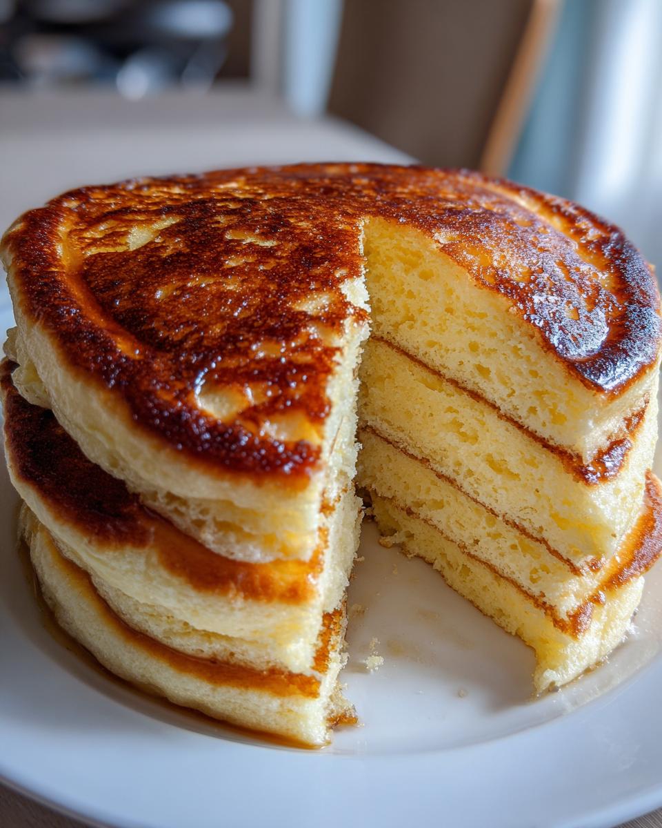 Yogurt pancakes - detail 1