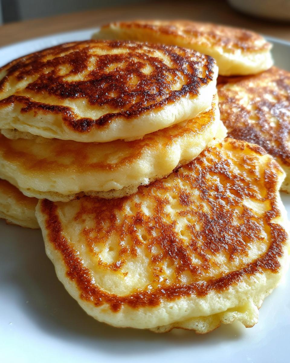 Yogurt pancakes - detail 2