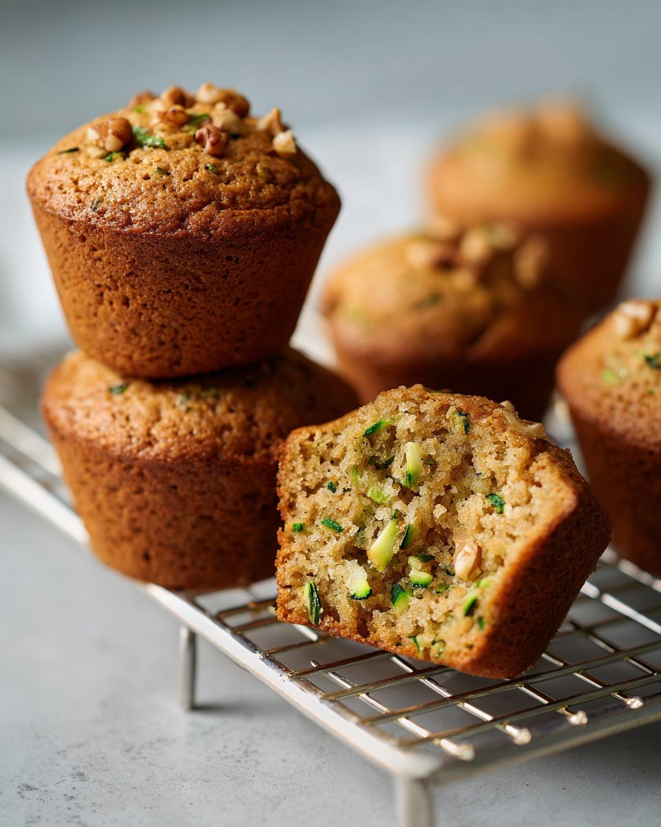 Zucchini Protein Muffins - detail 1