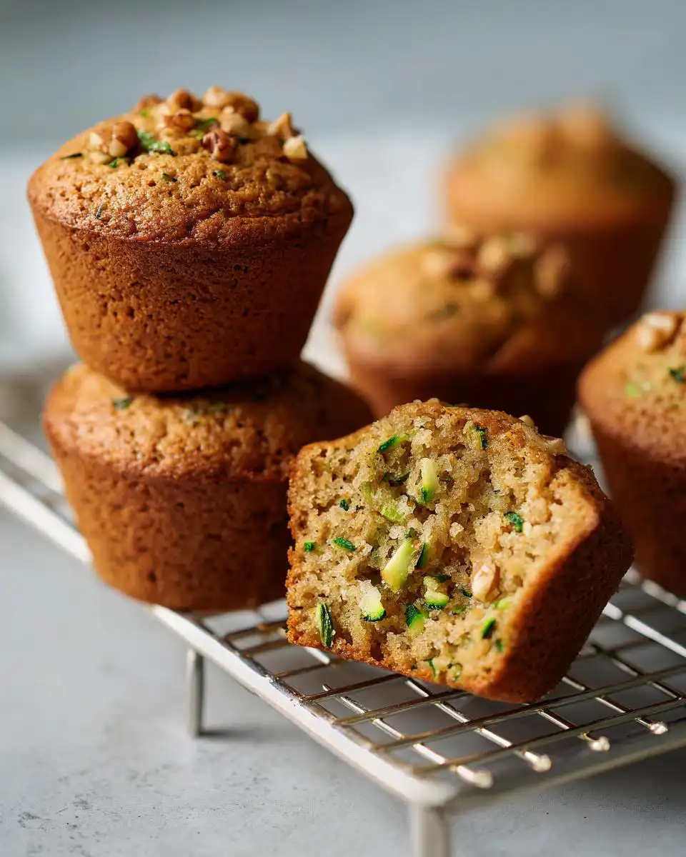 Zucchini Protein Muffins - detail 1