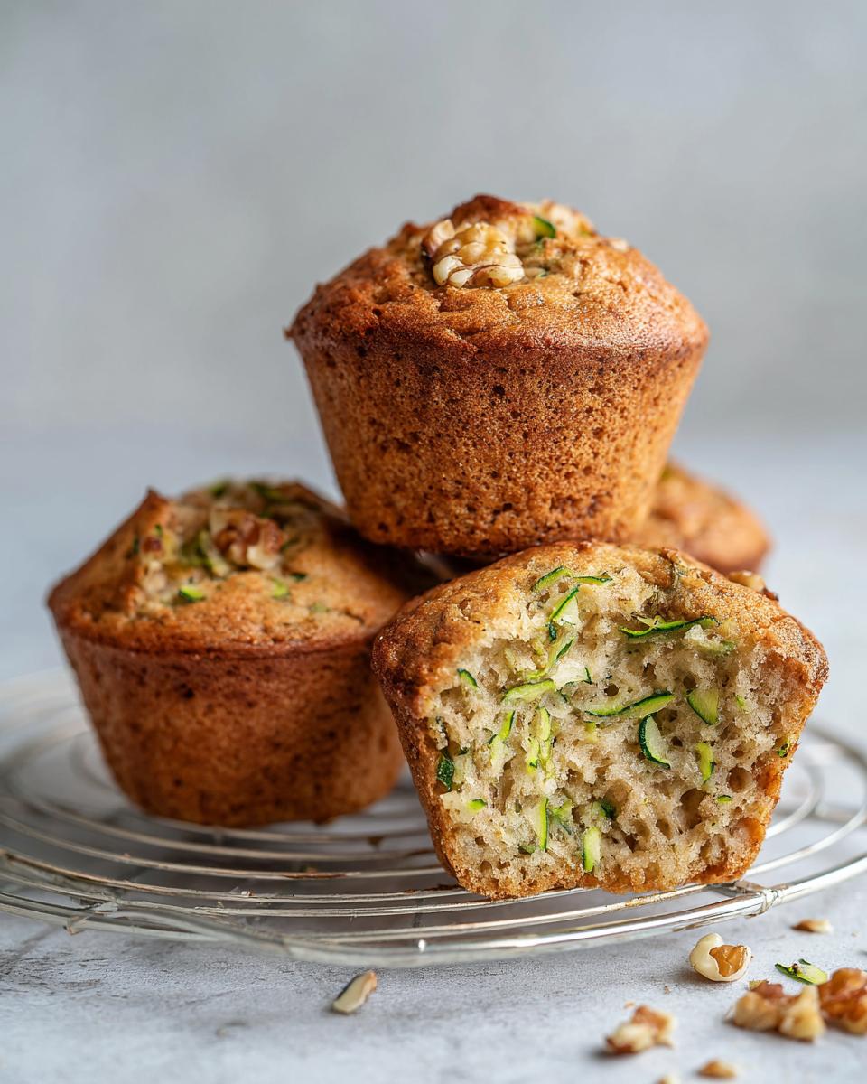 Zucchini Protein Muffins - detail 2