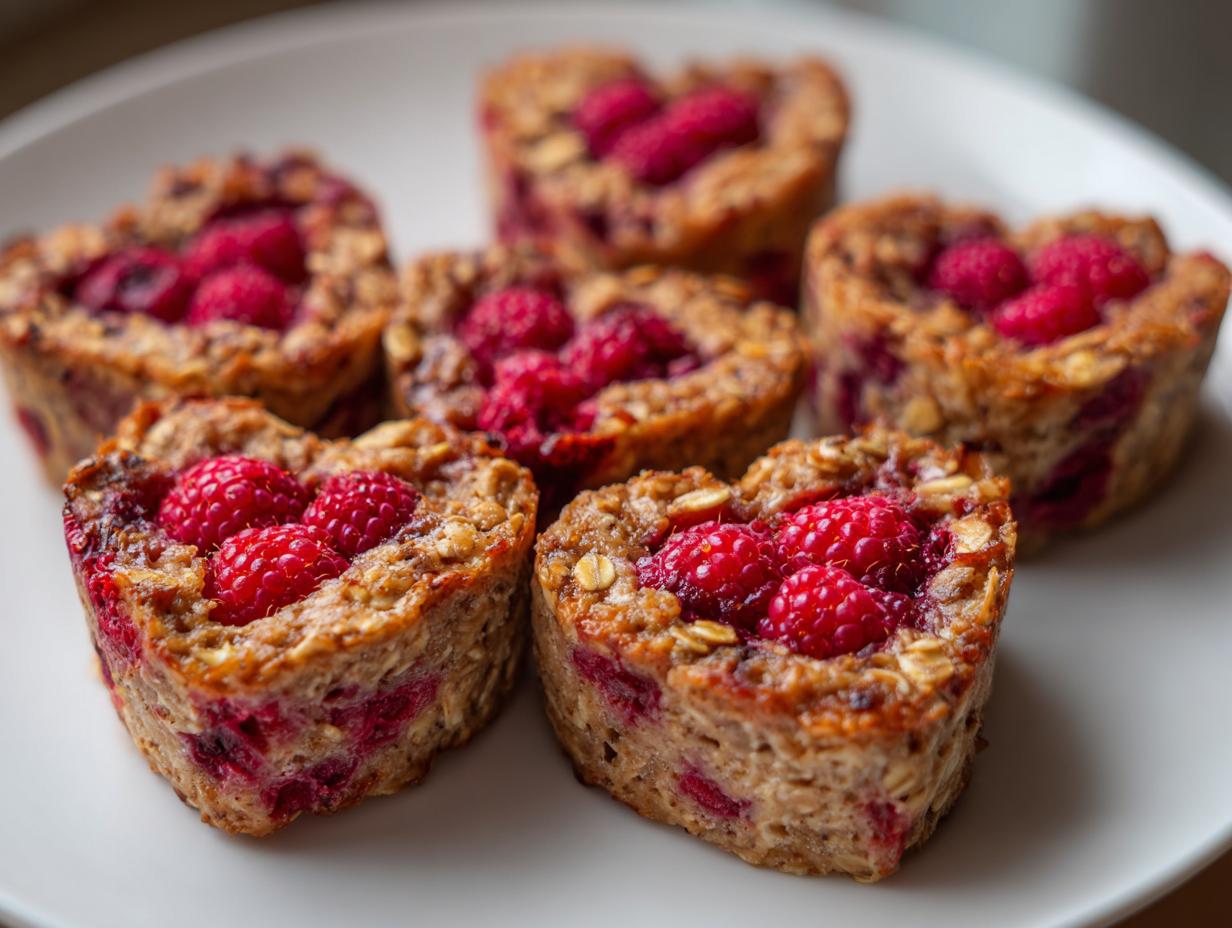Amazing 30-Minute Baked Oatmeal Hearts