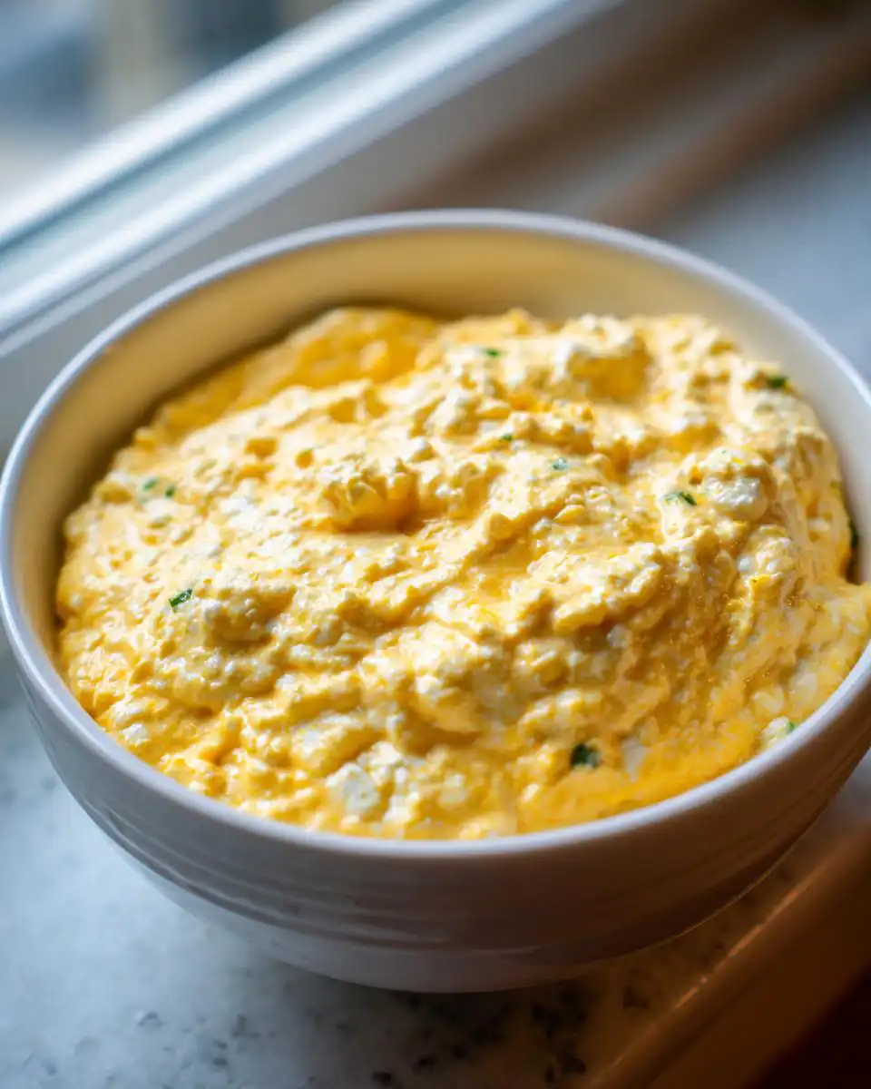 cottage cheese queso dip - detail 1