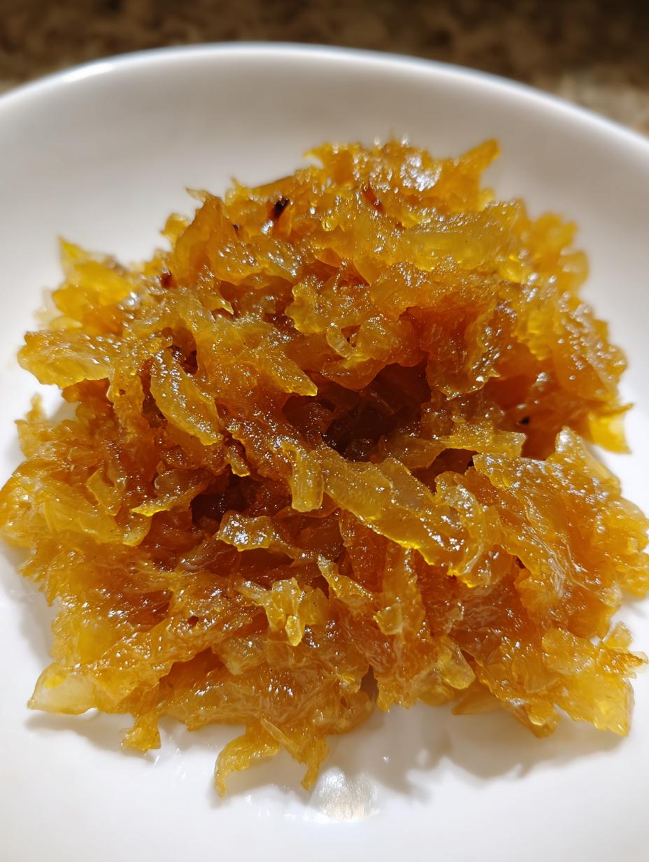 garlic caramelized onions - detail 2