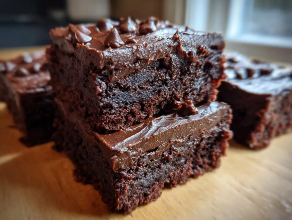 gluten free fudge brownies