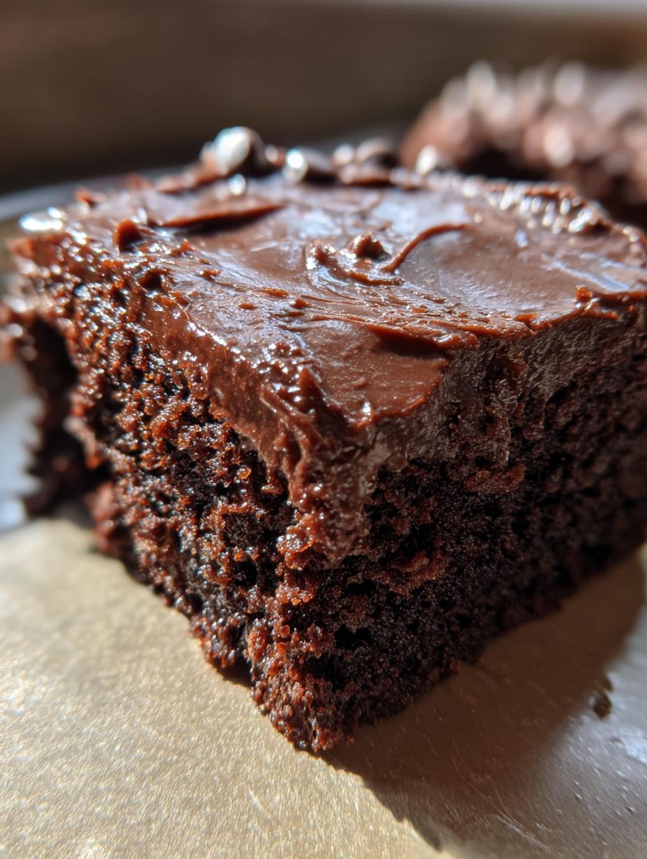 gluten free fudge brownies - detail 2