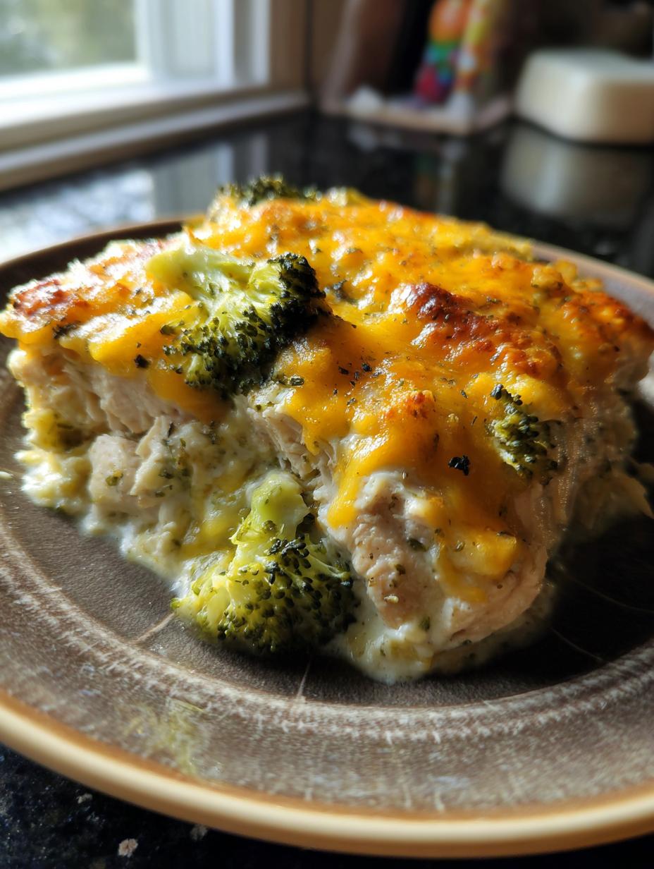 healthy chicken casserole - detail 3