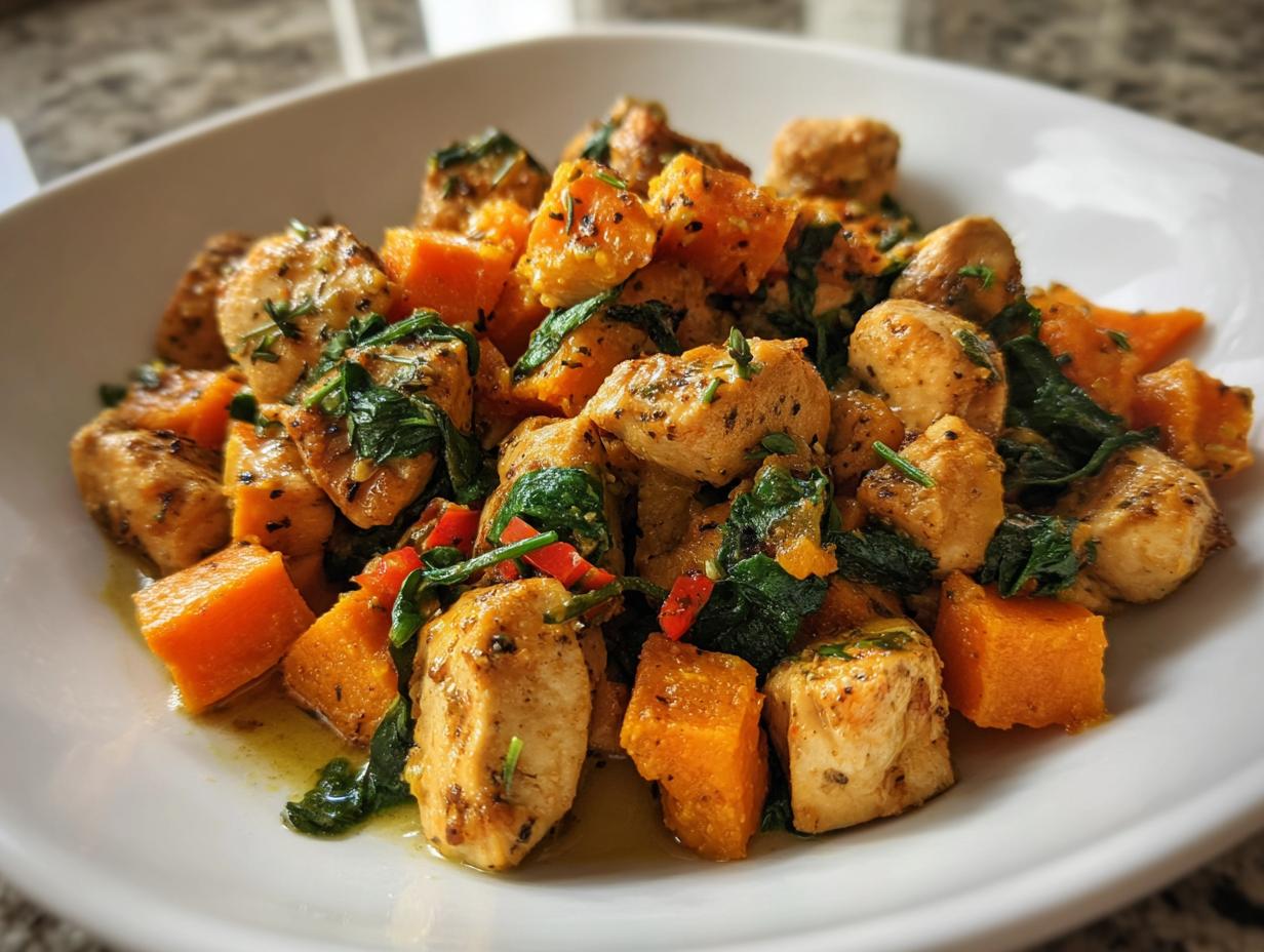 Awesome 1-Pan healthy chicken skillet magic