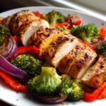 healthy sheet pan chicken dinner