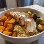 high protein dinner bowl