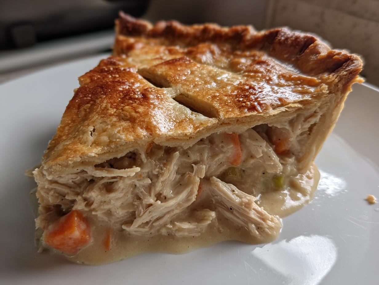 homemade chicken pot pie