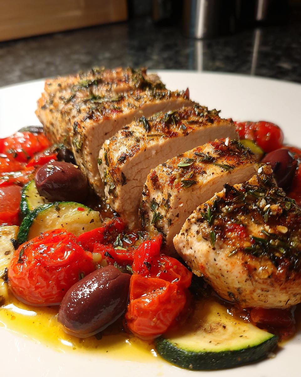 mediterranean chicken bake - detail 1