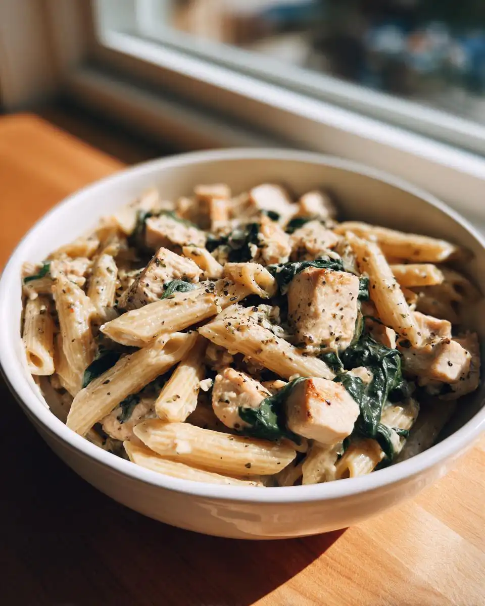 one pot healthy pasta - detail 1