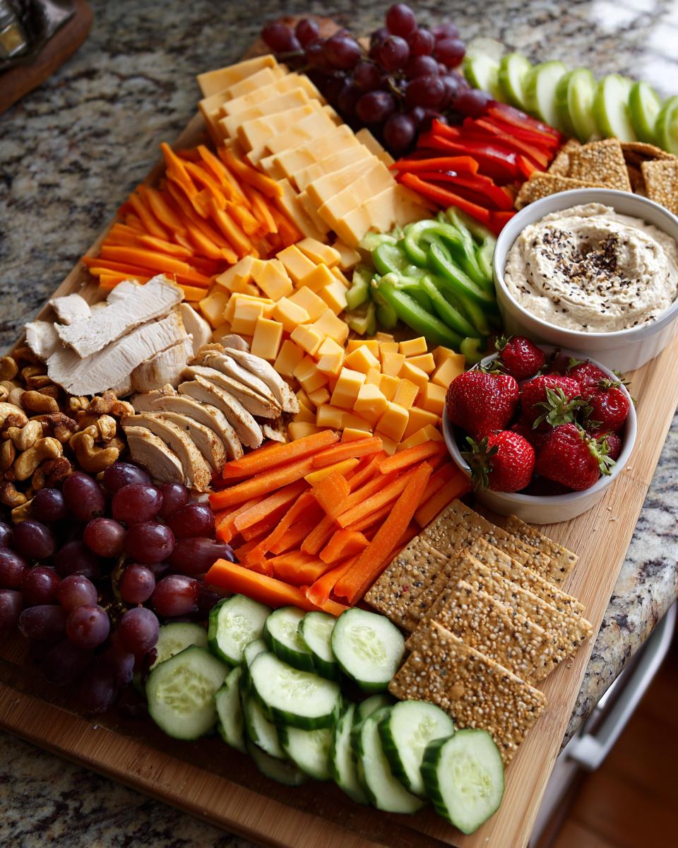 quick snack board - detail 1