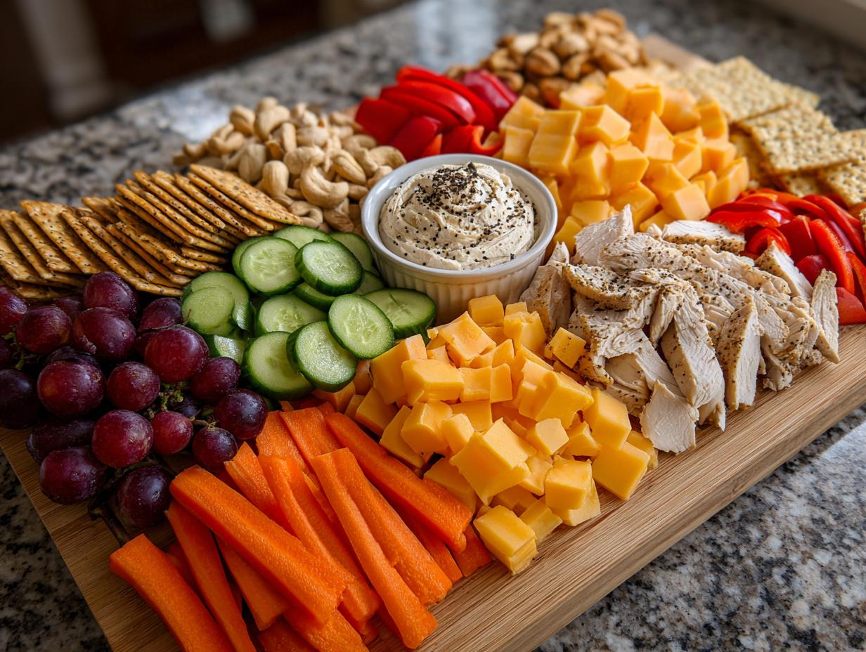 Amazing 10-min quick snack board tastes
