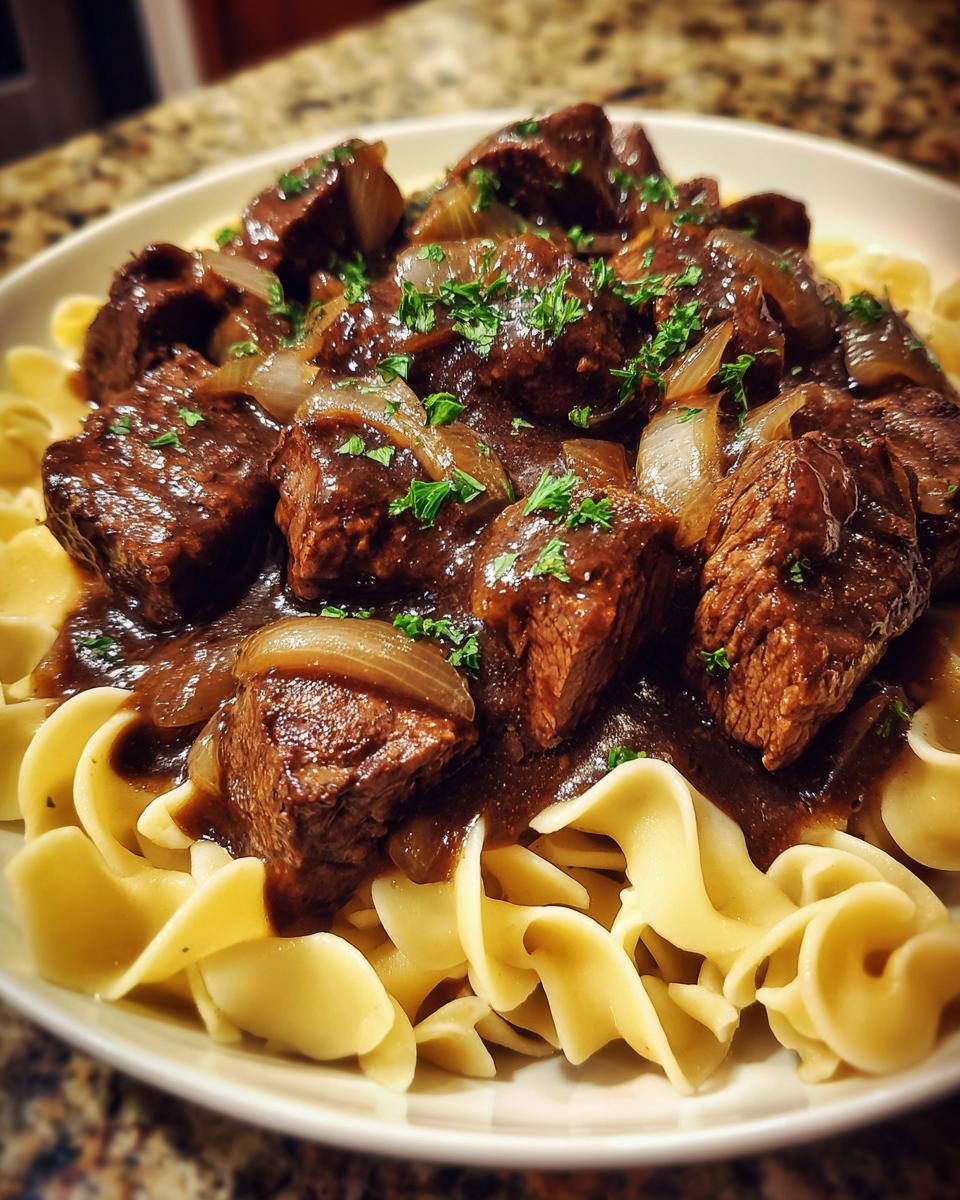 slow cooker steak bites - detail 1