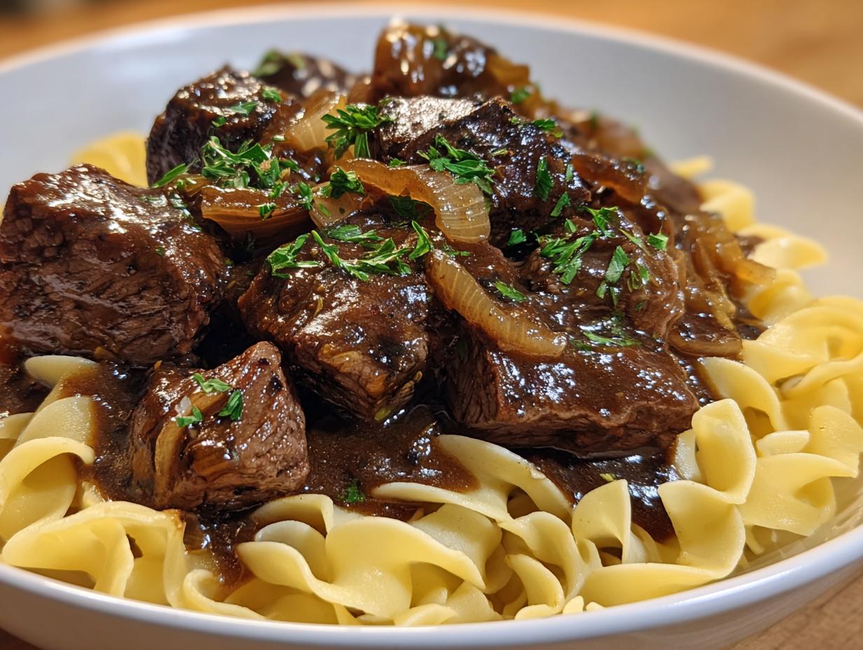 Amazing 4-hour slow cooker steak bites triumph