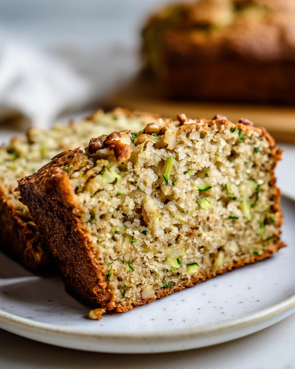 zucchini bread - detail 2