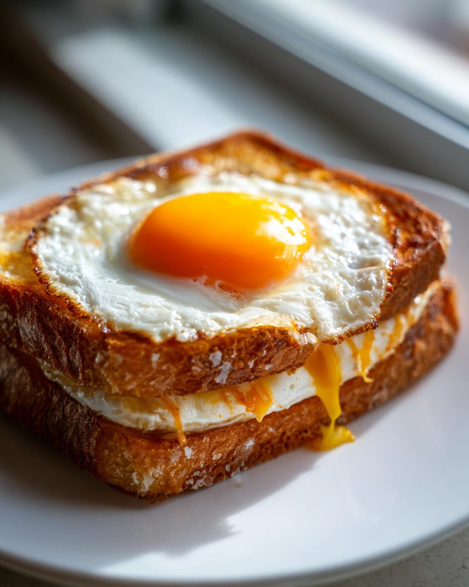 Air Fryer Egg Toast - detail 1