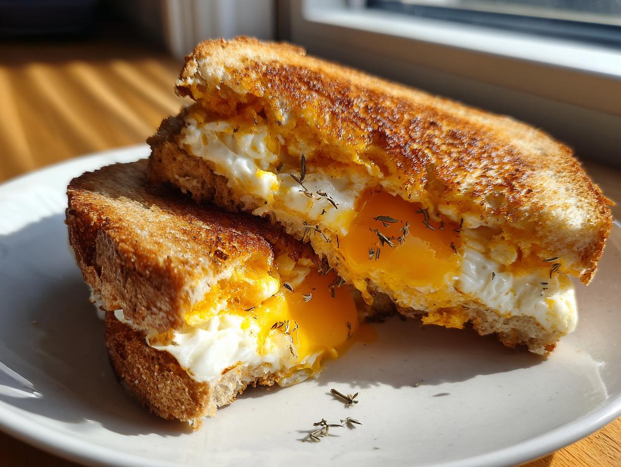 Amazing 7-Minute Air Fryer Egg Toast