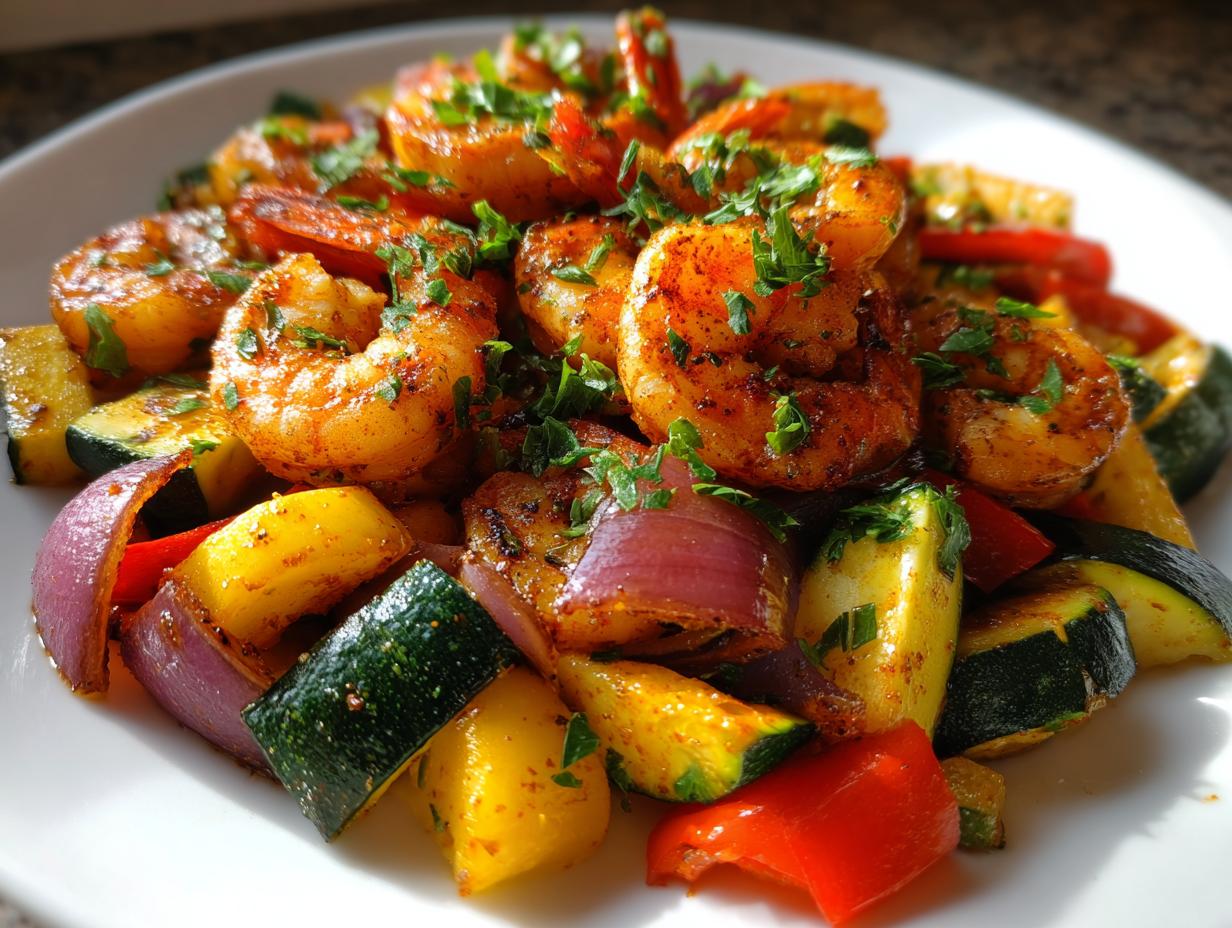 Air fryer Cajun shrimp dinner: 25 amazing mins