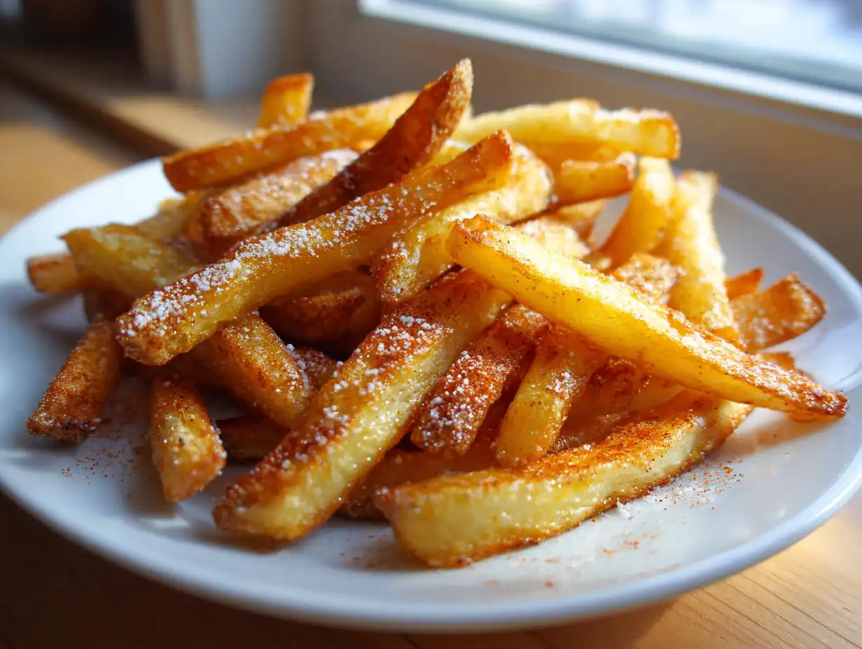 AMAZING Air fryer French fries in 25 min