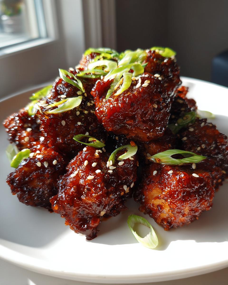 Air fryer Korean chicken nuggets - detail 1