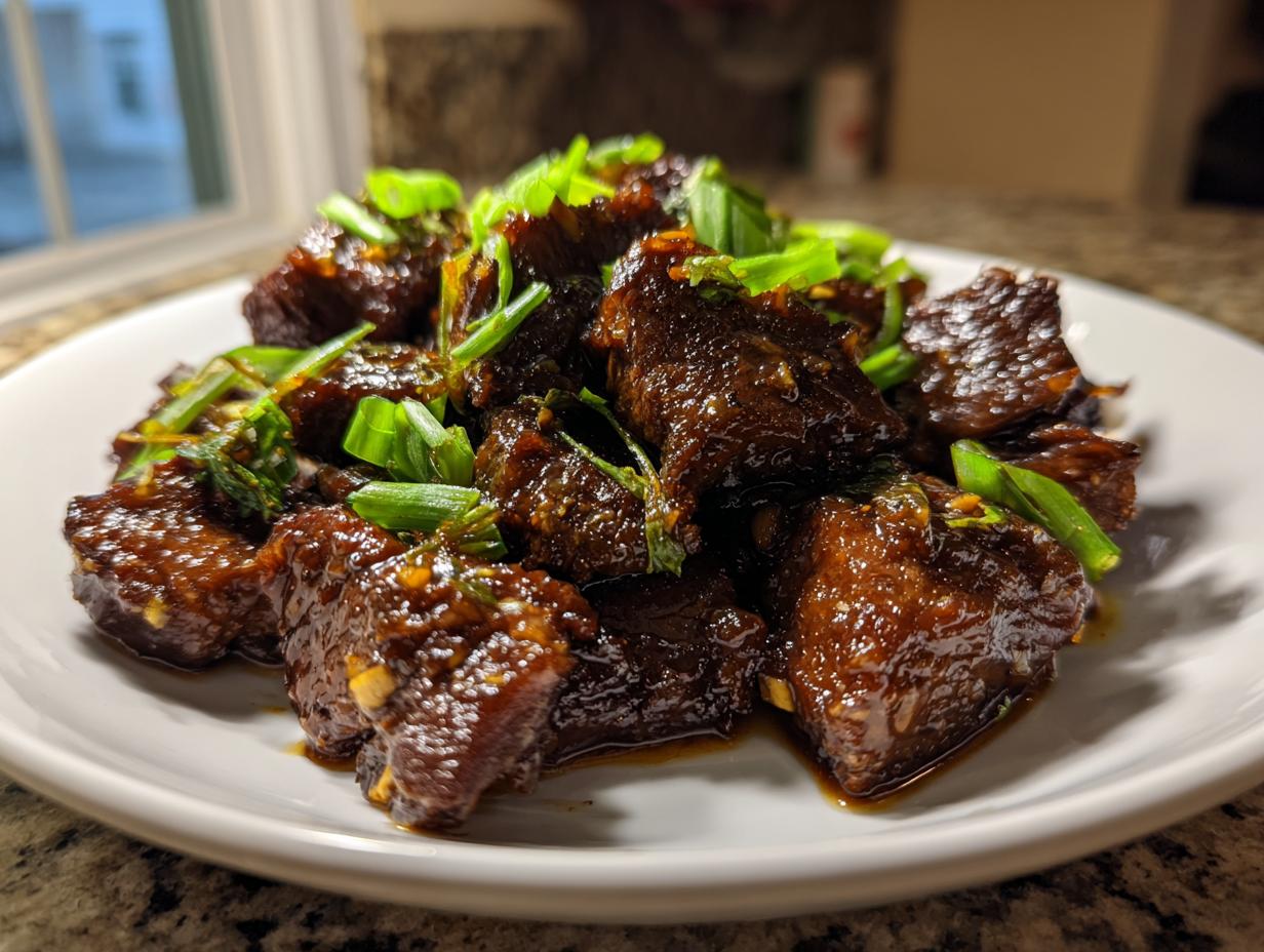 Amazing Air Fryer Mongolian Beef: 400°F Crisp