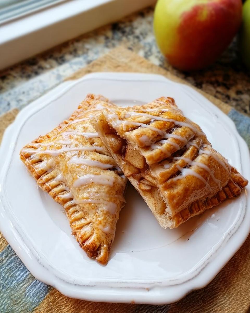 Air fryer apple pies - detail 1