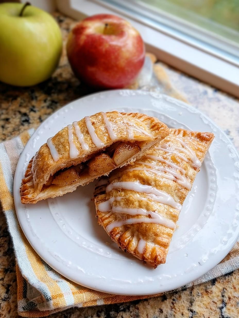 Air fryer apple pies - detail 2