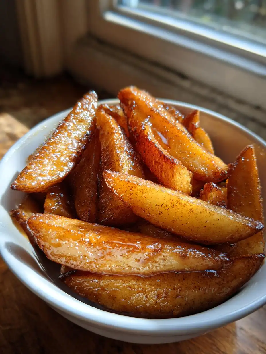Air fryer apples - detail 2