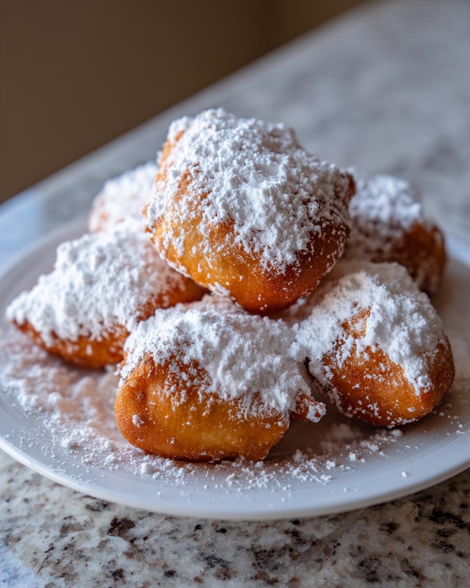 Air fryer beignets - detail 1