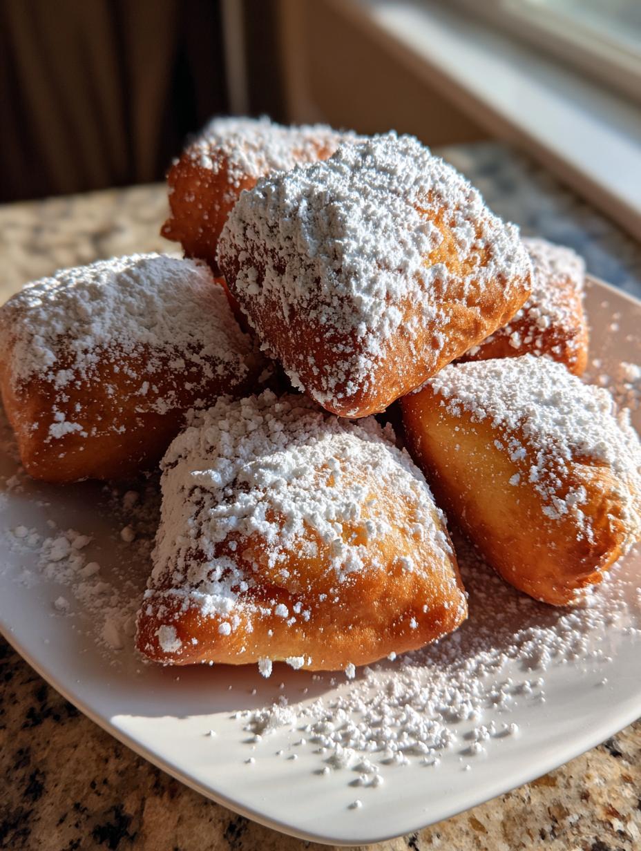Air fryer beignets - detail 2