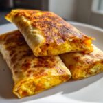 Air fryer breakfast burrito bites