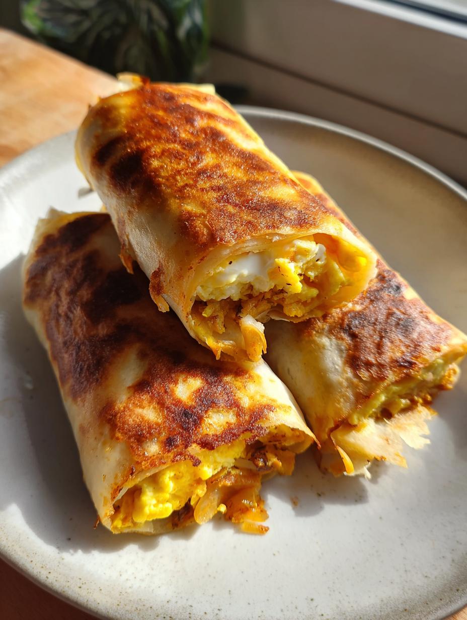 Air fryer breakfast burrito bites - detail 2