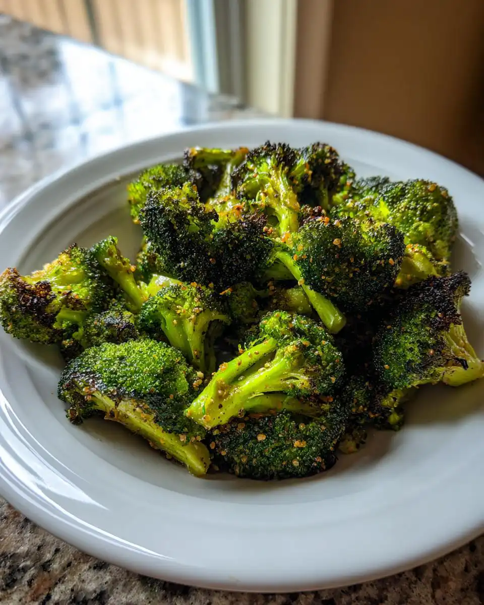 Air fryer broccoli - detail 1
