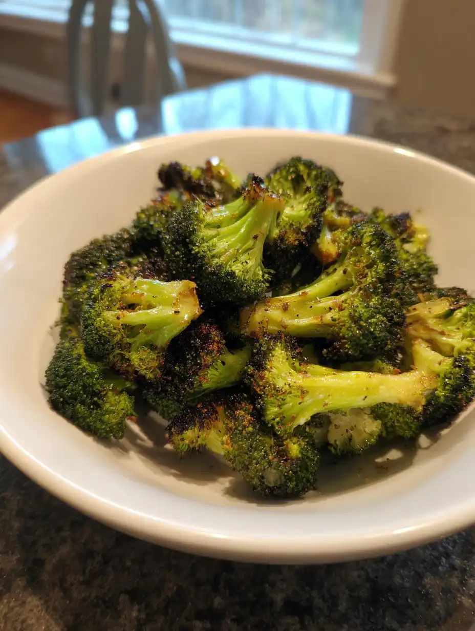 Air fryer broccoli - detail 2
