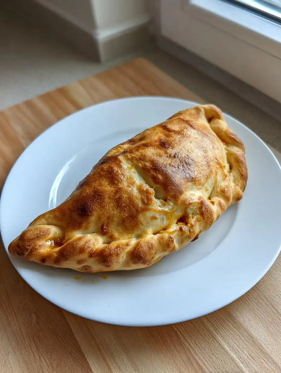 Air fryer calzones - detail 2