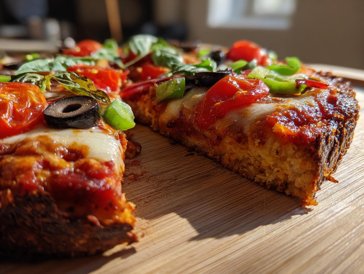 Amazing 1 Recipe Air Fryer Cauliflower Crust Pizza