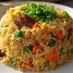 Air fryer chicken fried rice