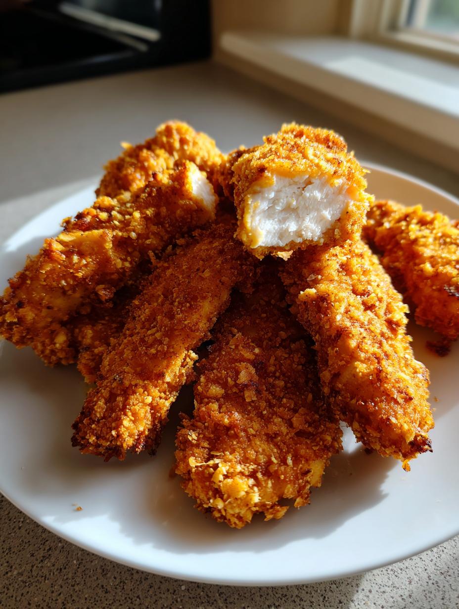 Air fryer chicken tenders - detail 2