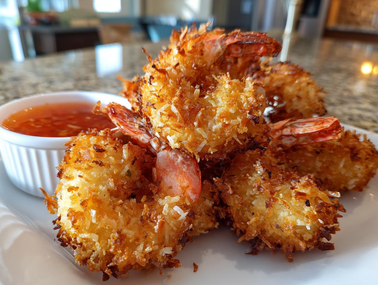 Amazing Air Fryer Coconut Shrimp in 10 min