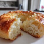 Air fryer garlic parmesan bagels